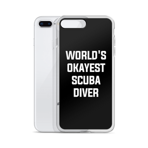 World's Okayest Scuba Diver Clear Case for iPhone®