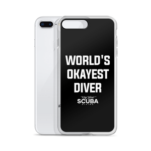 World's Okayest Diver Clear Case for iPhone®