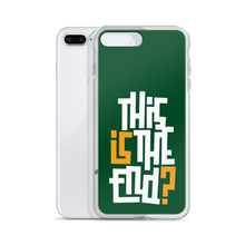 IS/THIS IS THE END? Forest Green iPhone Phone Case