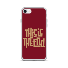 THIS IS THE END? Burgundy iPhone Phone Case