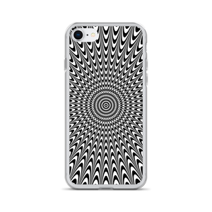 Vertigo Optical Illusion Background iPhone® Phone Case