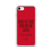 Red is the color of love iPhone® Phone Case