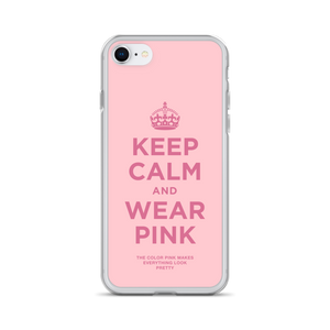 Keep Calm and Wear Pink iPhone® Phone Case