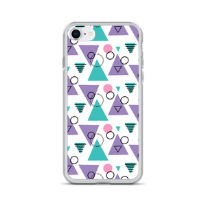 Memphis Colorful Pattern 03 iPhone® Phone Case