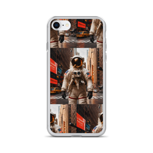 Astronout in the City iPhone Case