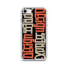 Design Express Typography iPhone Case