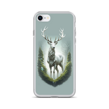 Green White Deer iPhone Case