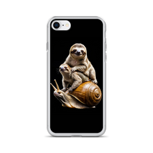 Sloth Riding A Snail iPhone Case