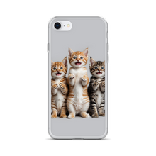 Funny Tripple Cats iPhone Case