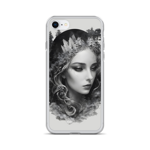 Grayscale Gaia iPhone Case