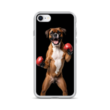 Boxer Boxing Black iPhone Case