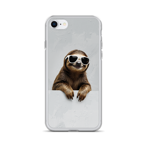 Cool Smiling Sloth iPhone Case