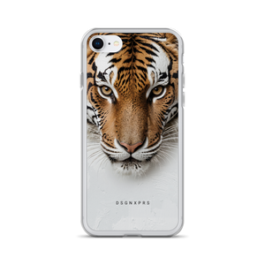 Silent Tiger Head iPhone Case