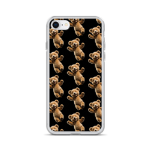 Happy Teddy Bear Pattern iPhone Case