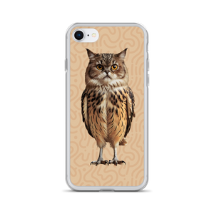 Cat Owl iPhone Case