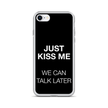 Just Kiss Me (Funny) iPhone Case