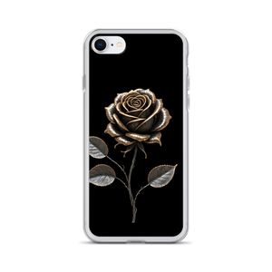 Rose Copper Art iPhone Case