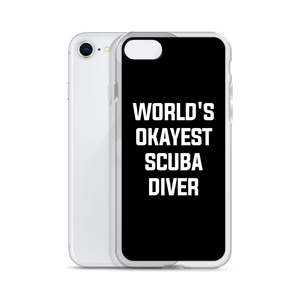 World's Okayest Scuba Diver Clear Case for iPhone®