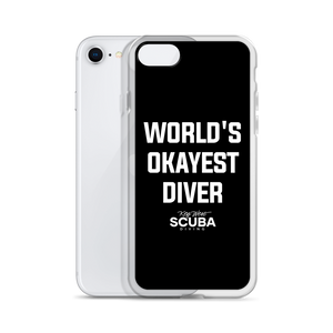 World's Okayest Diver Clear Case for iPhone®