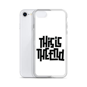 THIS IS THE END? White iPhone Phone Case