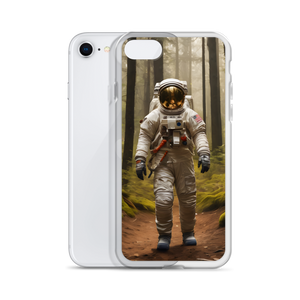 Astronout in the Forest iPhone Case