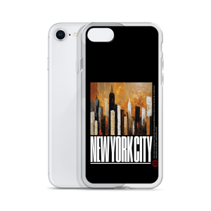 NYC Landscape Painting iPhone Case