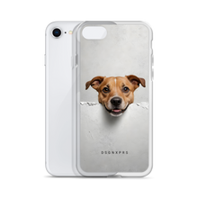 Smile Dog Peep iPhone Case