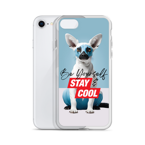 Be Yourself & Stay Cool iPhone Case