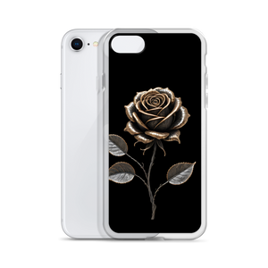 Rose Copper Art iPhone Case