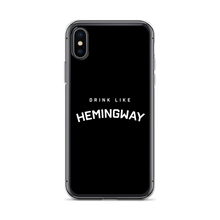 Drink Like Hemingway Clear Case for iPhone®