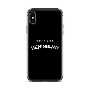 Drink Like Hemingway Clear Case for iPhone®