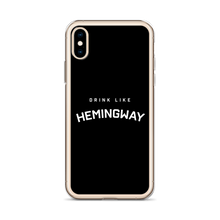 Drink Like Hemingway Clear Case for iPhone®