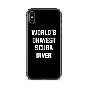 World's Okayest Scuba Diver Clear Case for iPhone®