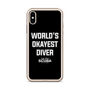 World's Okayest Diver Clear Case for iPhone®