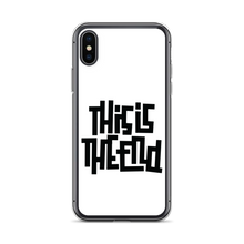 THIS IS THE END? White iPhone Phone Case