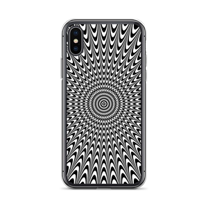 Vertigo Optical Illusion Background iPhone® Phone Case