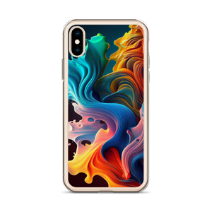 Colorful Swirl Background iPhone® Phone Case