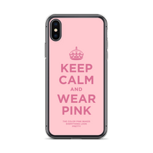 Keep Calm and Wear Pink iPhone® Phone Case