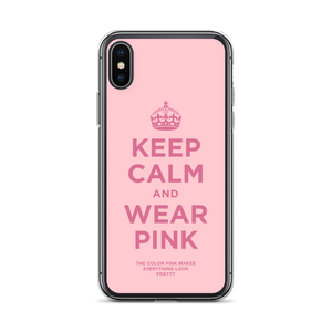 Keep Calm and Wear Pink iPhone® Phone Case