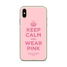 Keep Calm and Wear Pink iPhone® Phone Case