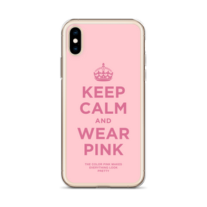 Keep Calm and Wear Pink iPhone® Phone Case