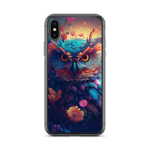 Colorful Owl Art iPhone® Phone Case