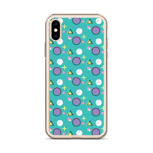 Memphis Colorful Pattern 01 iPhone® Phone Case