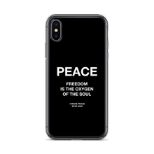 Freedom is the oxygen of the soul iPhone® Phone Case