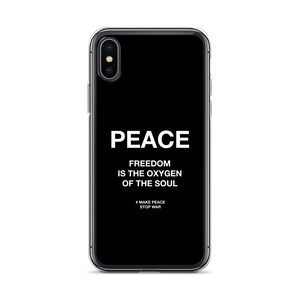 Freedom is the oxygen of the soul iPhone® Phone Case