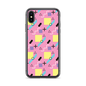 Memphis Colorful Pattern 04 iPhone® Phone Case