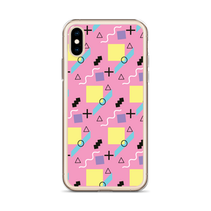 Memphis Colorful Pattern 04 iPhone® Phone Case