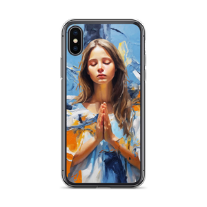 Pray & Forgive Oil Painting iPhone® Phone Case