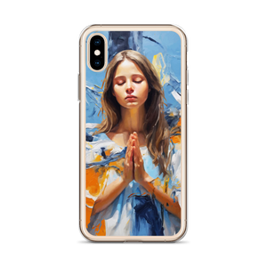 Pray & Forgive Oil Painting iPhone® Phone Case