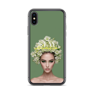 Stay Humble Female Flower Art iPhone® Phone Case